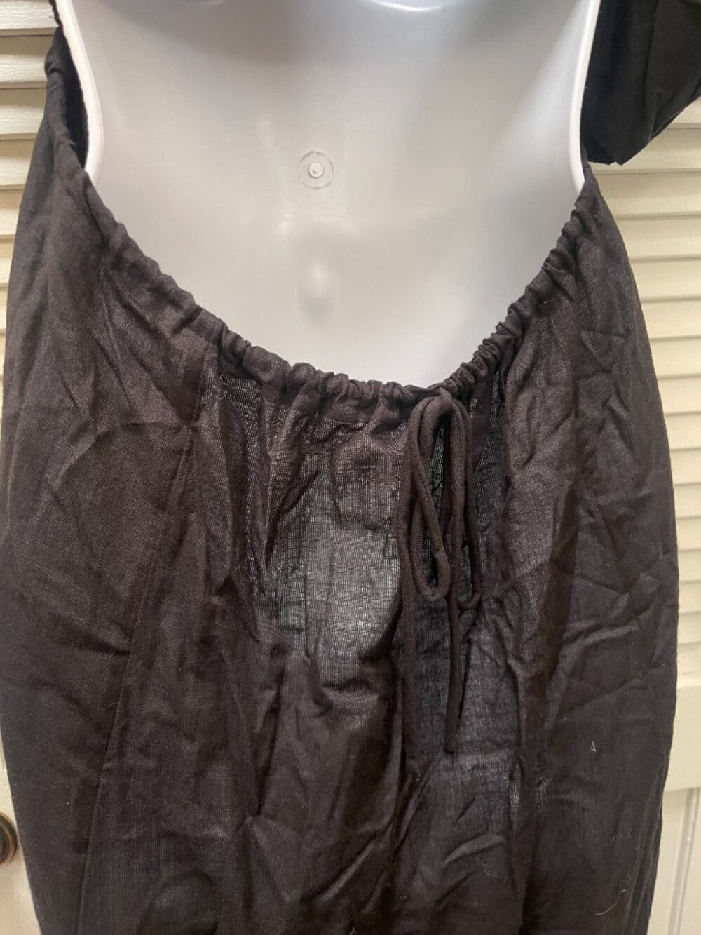 Beach Riot Weston Black Cutout Puff Sleeve Maxi Dress XS - Picture 5 of 9